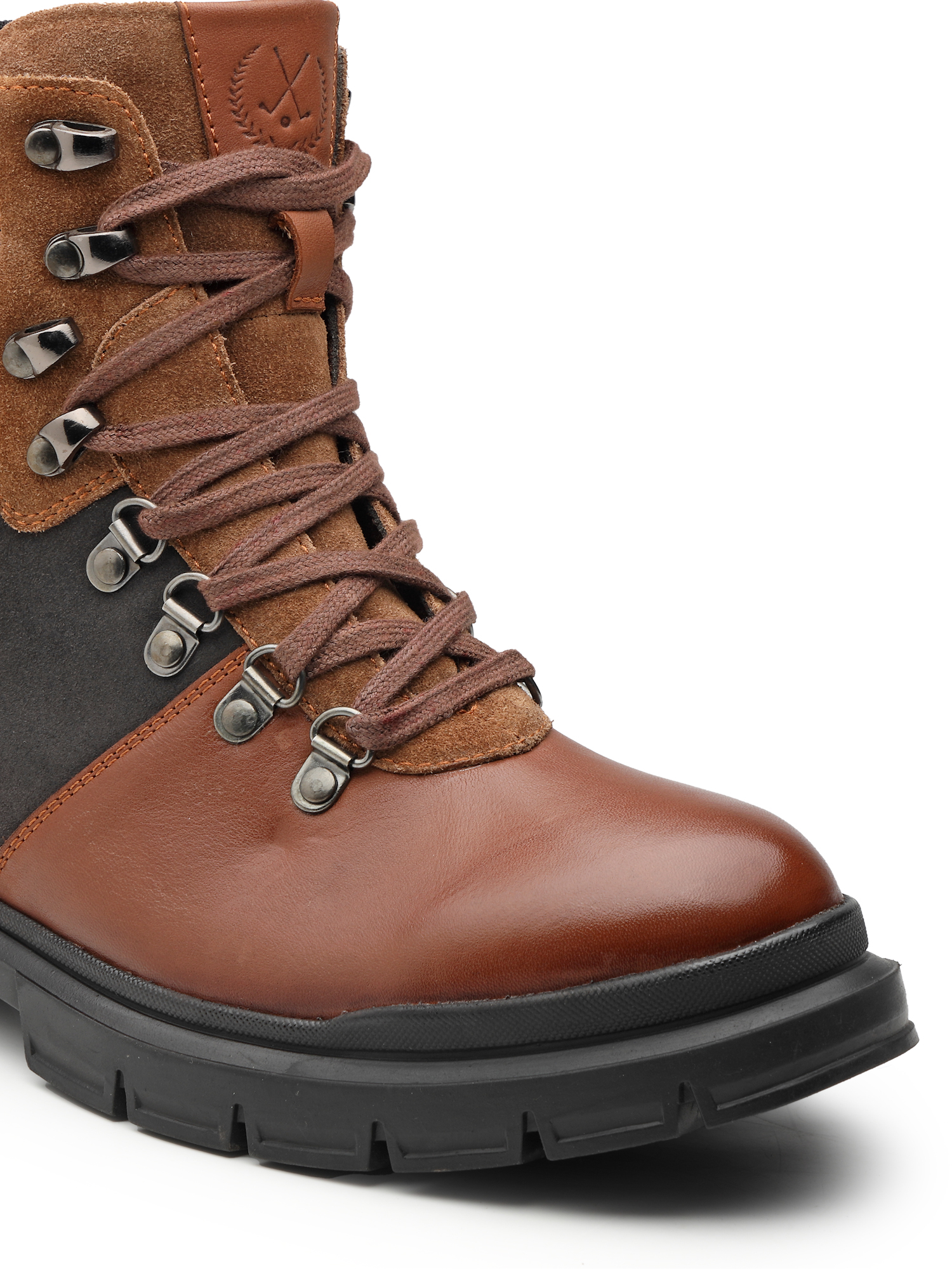 Borcelle Men’s Apex Tactical Leather Hiking Boots – Desert Tan - Image 6